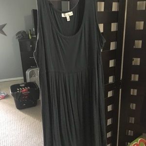 Lucy & Laurel gray casual cotton dress